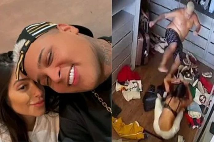 MC Ryan SP agride ex-mulher Foto: Reprodução MC Ryan SP agride ex-mulher Foto: Reprodução