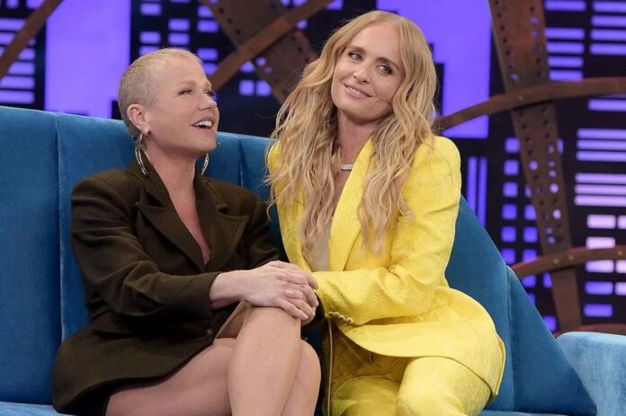 Xuxa e Angélica Foto: Reprodução/ Multishow