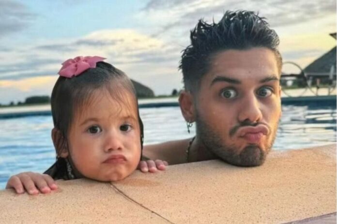 Zé Felipe e filha Foto: Reprodução/ Instagram