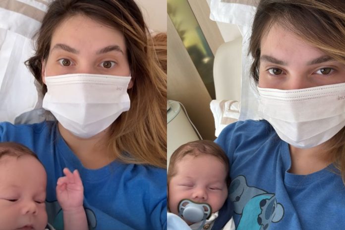 Virginia Fonseca assusta fãs ao aparecer de mascaras após dar à luz Foto: Reprodução