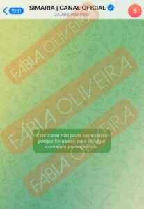 Telegram banido - Foto: Reprodução/ Telegram