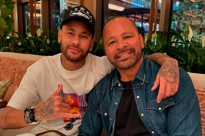 Neymar com Neymar Pai - Foto: Reprodução/ Instagram