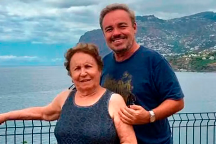 Maria das Graças com Gugu - Foto: Reprodução/ Instagram