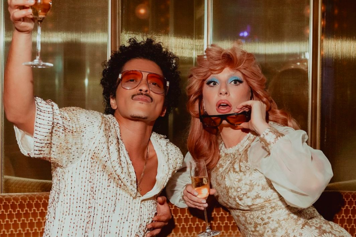 Bruno Mars e Lady Gaga - Foto: Reprodução/ Instagram