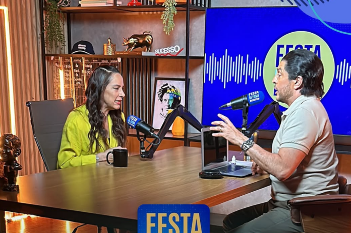 Silvia Abravanel Festa na Firma Podcast - Foto: Reprodução/Instagram