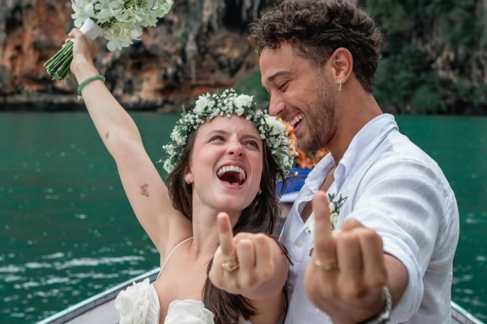 Larissa Manoela e André Frambach renovam votos na Tailândia - Foto: Reprodução/Instagram
