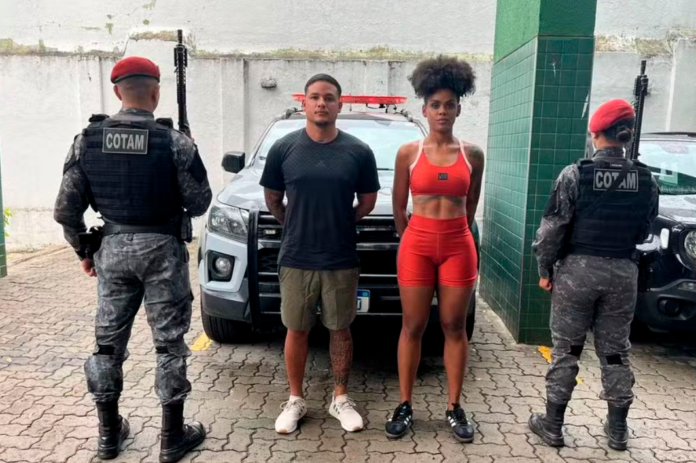 Laís Oliveira e Eduardo Veloso presos - Foto: Reprodução/ PMCE