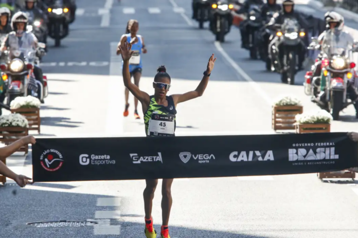 Nubia Corrida São Silvestre 2024 - Foto: Reprodução/Agência Brasil