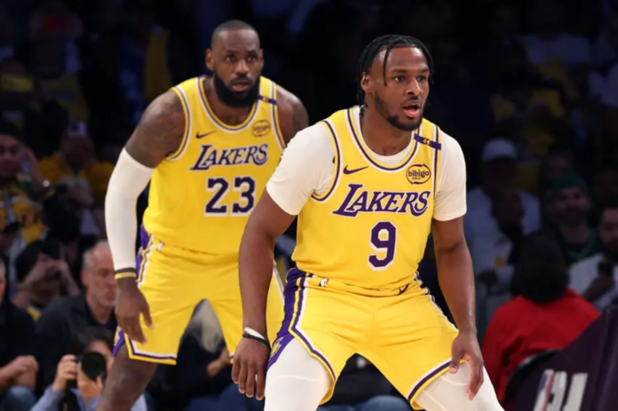 LeBron e Bronny James - Foto: Reprodução