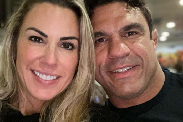 Vitor Belfort e Joana Prado - Foto: Reprodução